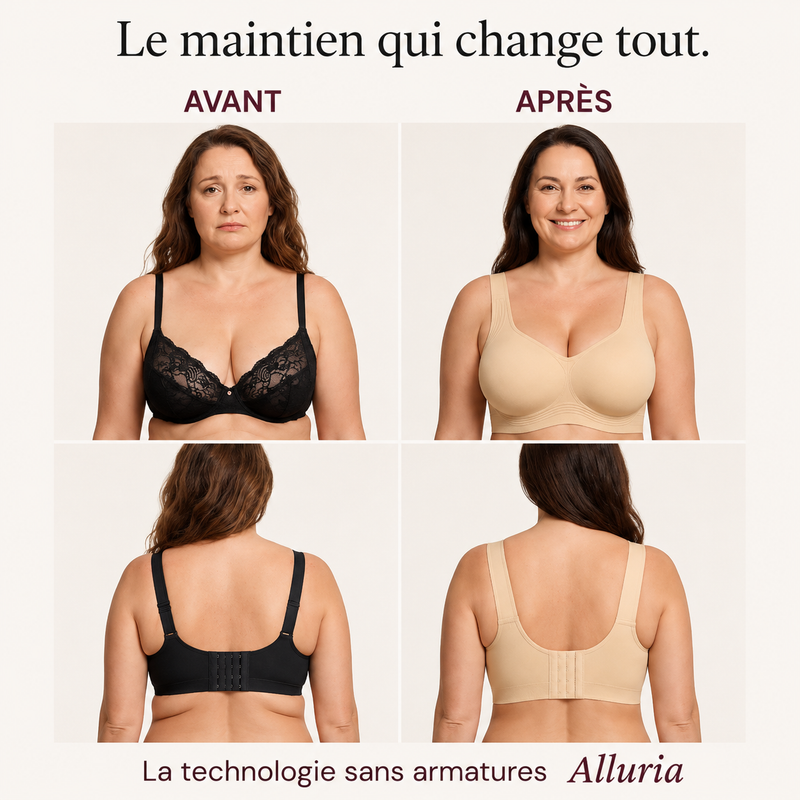 Soutien-gorge sans armatures ALLURIA